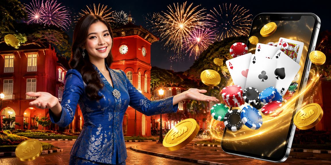 Permainan poker tradisional di Melaka dengan busana baju kurung yang anggun